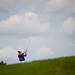 Caleb Wittig watches his approach shot during the final day of the Ann Arbor City Golf Championship on Sunday, July 21. Daniel Brenner I AnnArbor.com